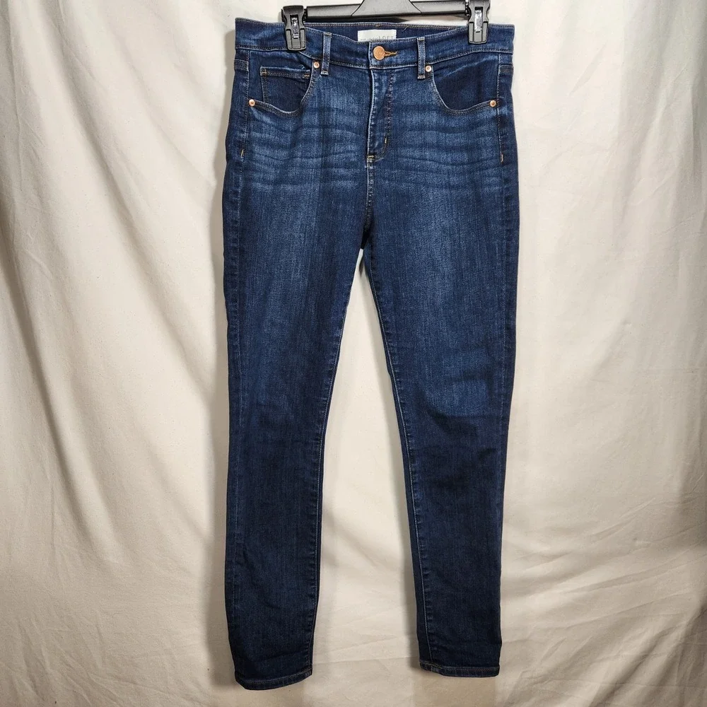 Loft Skinny Womens‎ Jeans  Size 10/30 Blue Denim